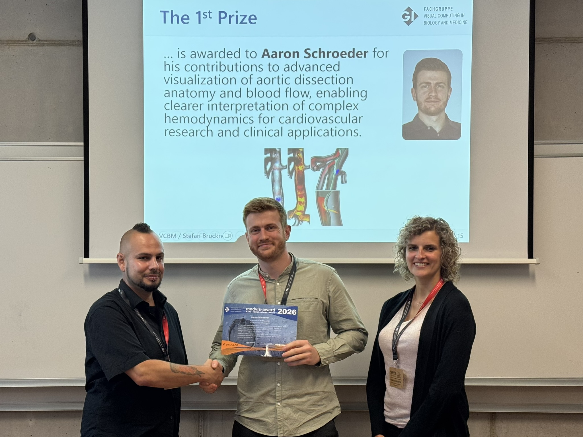 Picture of the award ceremony
