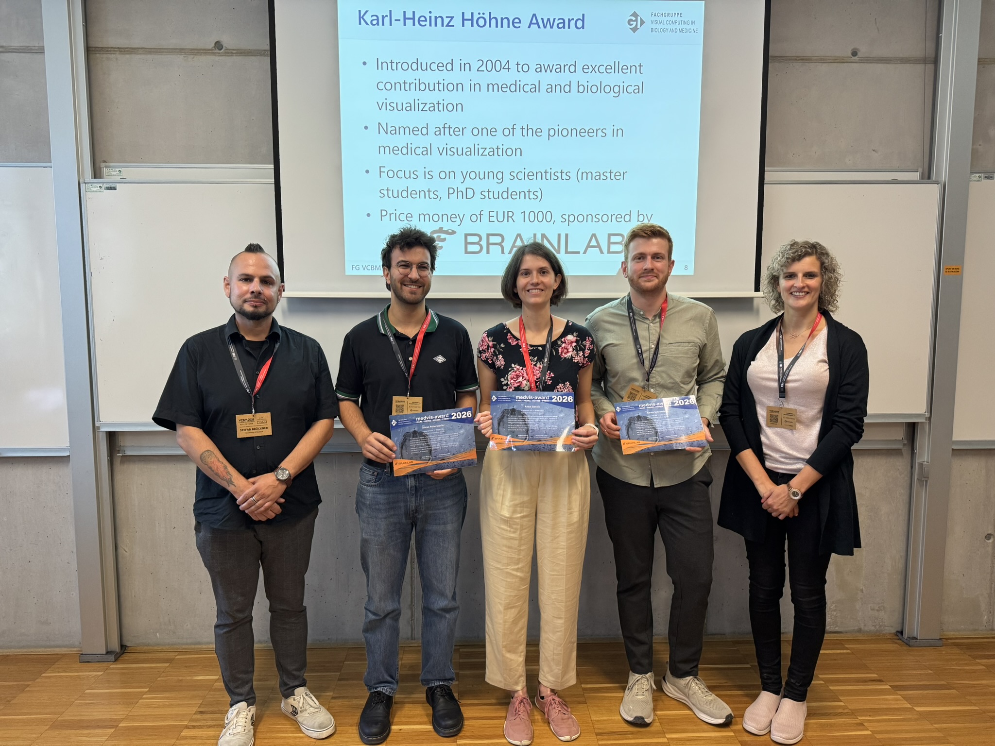 Impression of MedVis Award 2026